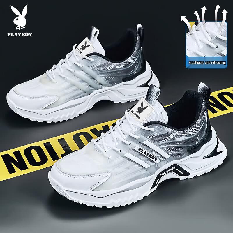 Playboy Men s Breathable Dad Sneakers 44
