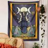 VIKAMA Vintage Tarot Moon Goddess Print Tapestry Home Decor Suitable For Bedrooms Living Rooms Birthday And Party Decorations