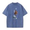 Trendy Jujutsu Kaisen T Shirt Geto Suguru Manga Tshirt Vintage Washed Streetwear Men Unisex Clothe  Pure Cotton Tee Top