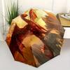 Dragon Flight Themed Automatic Opening and Closing Umbrella Creative Design Umbrella, Portable Tri fold Small Umbrella for Men and Women,