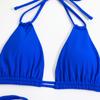 Women's Bikini Split Swimwear Sexy Color With Chest Cushion Without Steel Bracket