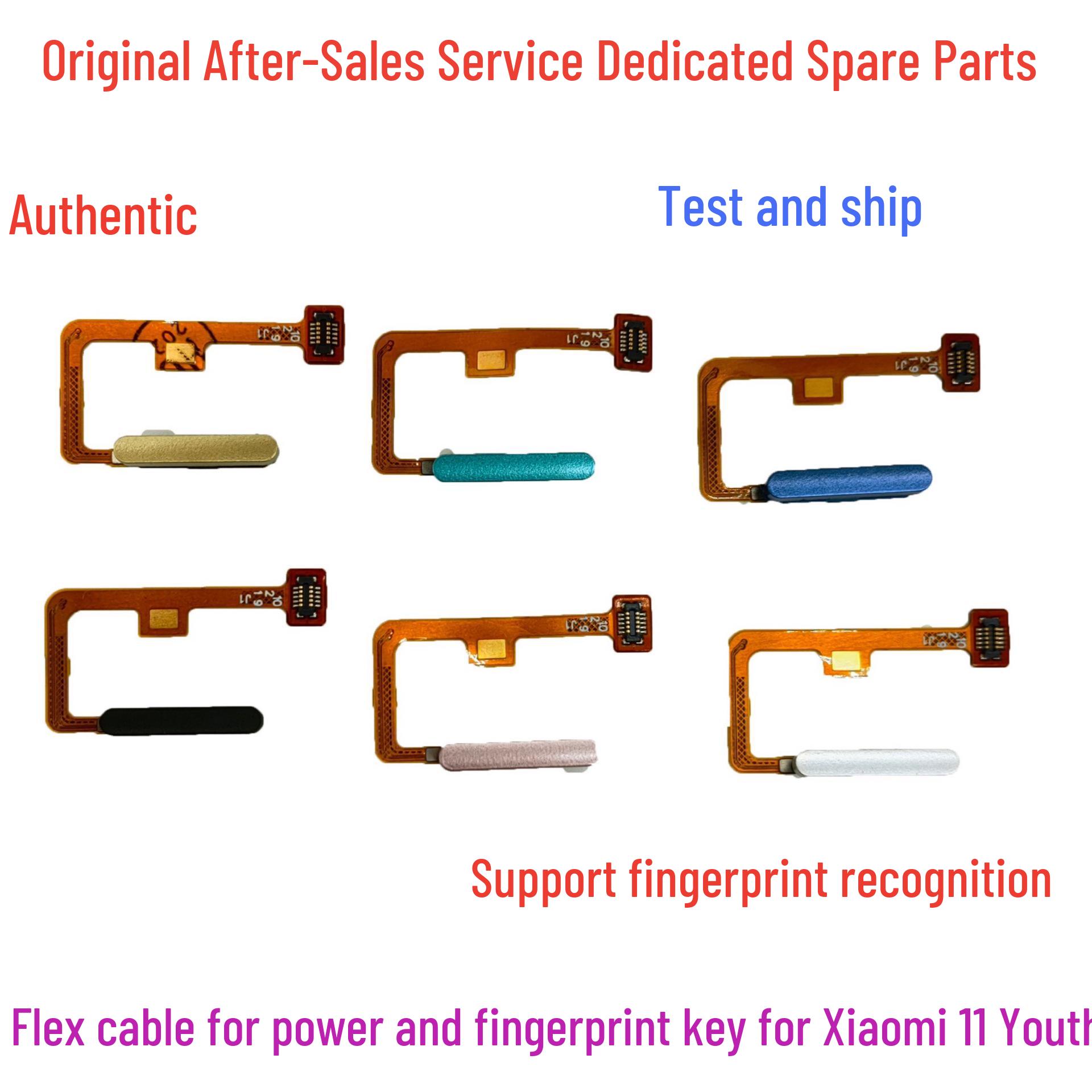 

Xiaomi 11 Lite Fingerprint Button & Power Side Key Original Without Tools
