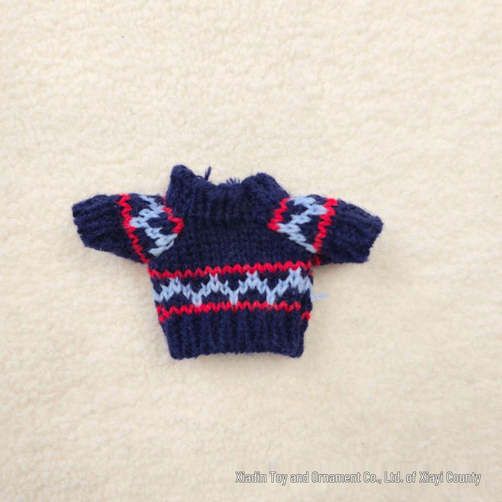 10cm West Highland Hund Baby Docka Bomull Ersättning Tröja