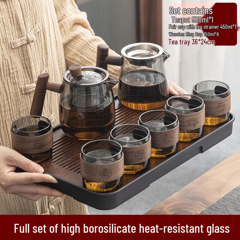 Naijiang Heat-Resistant Glass Kung Fu Tea Set