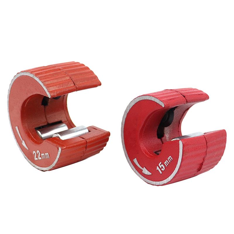 Round Pipe Cutter (15mm/22mm) for Copper, Aluminum, and PVC Pipes