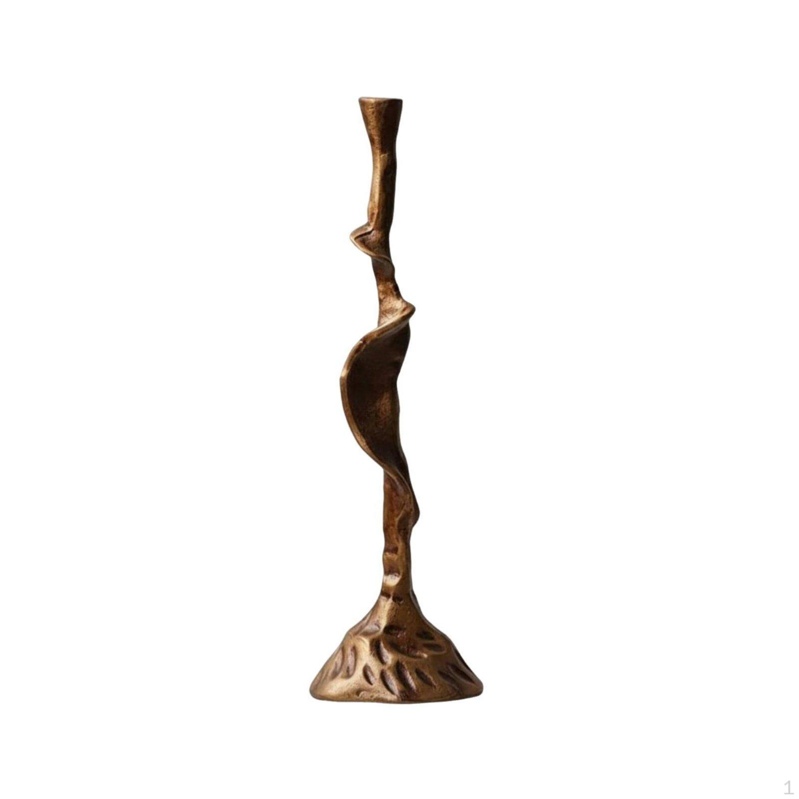 Retro Metal Candle Holder Handcrafted Minimalism