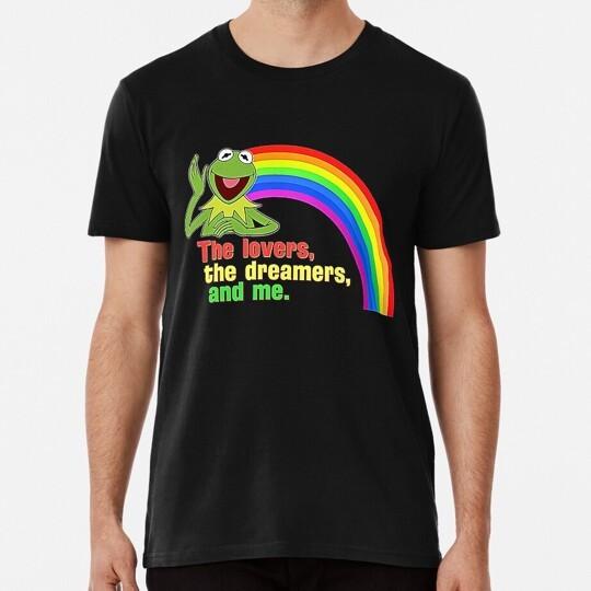 The Lovers Dreamers And Me Rainbow Size Made in the USA T-Shirt S