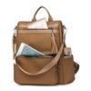 Women's Convertible PU Backpack - Multi-Way Tassel Shoulder Bag for Daily/Travel (Multi-Color Options)