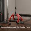 Heavy-Duty V-Shaped Cable Handle Ergonomic V-Bar Attachment Lat Pull
