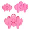 Handmade Cactus Silicone Mold  Crystal Earring Pendant Mould Hangings Keychain Molds Epoxy Resin Jewelry Making Tool