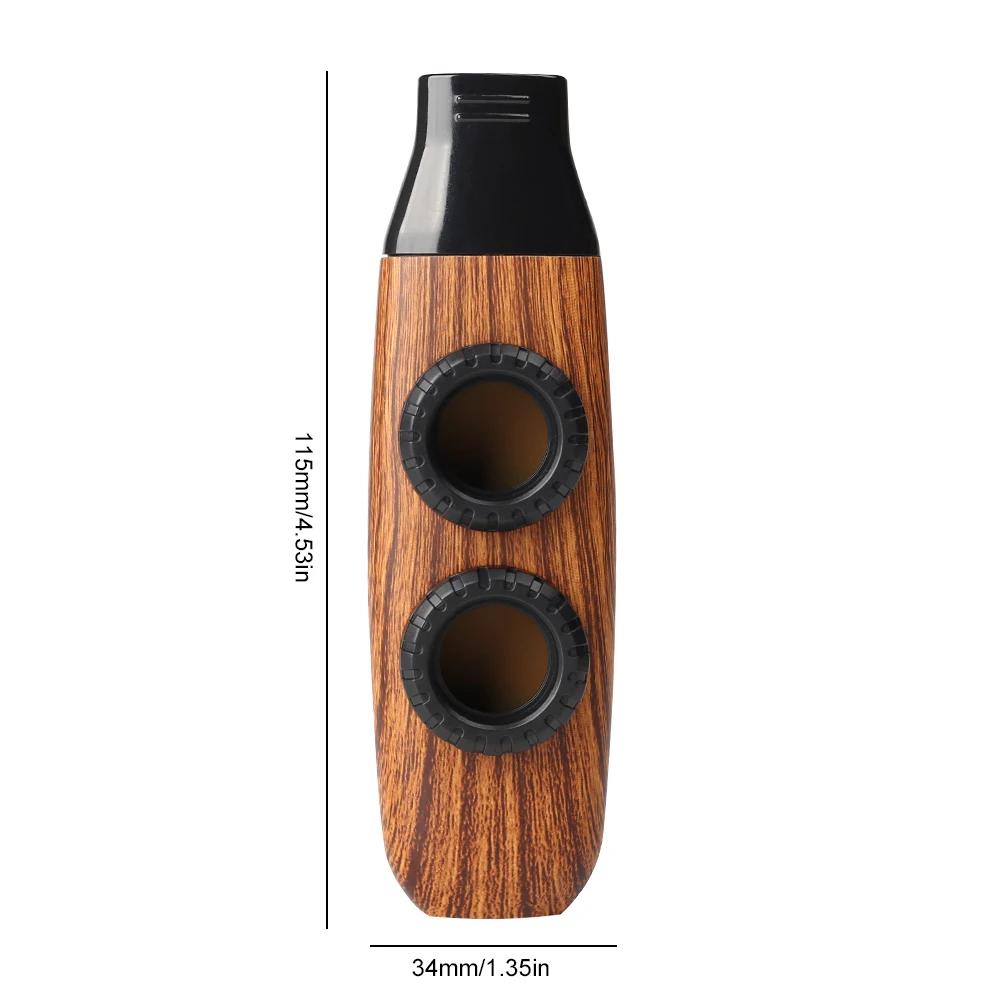 Przenośny Kazoo Flet Łatwy do Nauki Instrumenty Muzyczne ze Sznurkiem Zabawny Gwizdek Muzyczny dla Dzieci i Dorosłych