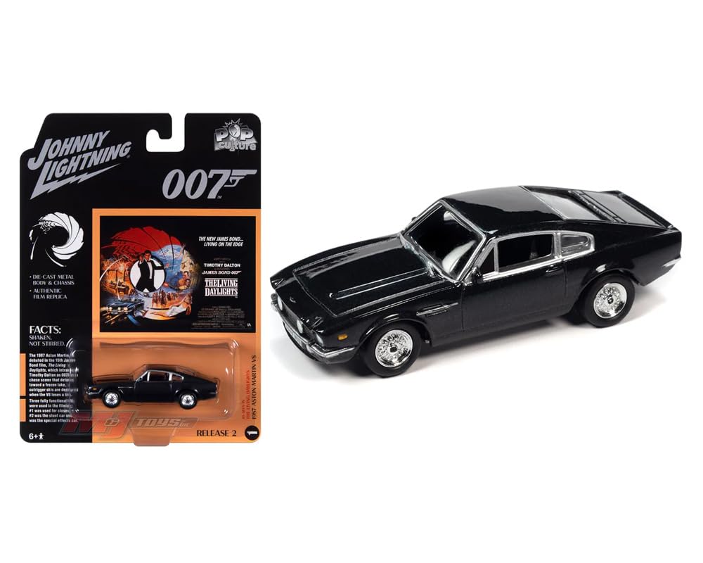 

Johnny Lightning 007 Living Daylights Aston Martin V8 Vantage 1987 Vantage Mini Car 1/64 [Item]