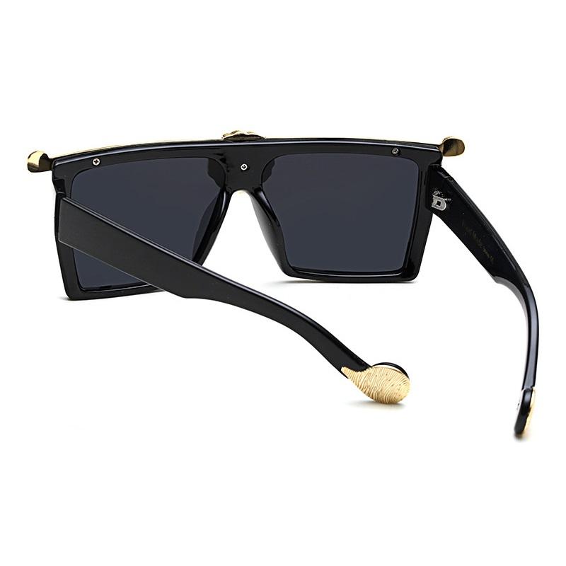 Retro Fashion Luxury Lioness Sunglasses For Women And Men Vintage Lion Square Designer Brand Glamour Ladies Sun Glasses