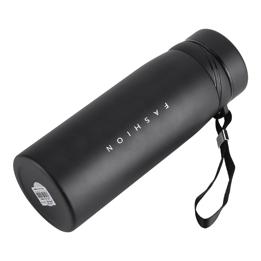 

1Pc 900ml Stainless Steel Water Thermal Cup Tea Coffee Travel Drink Bottle (Black)