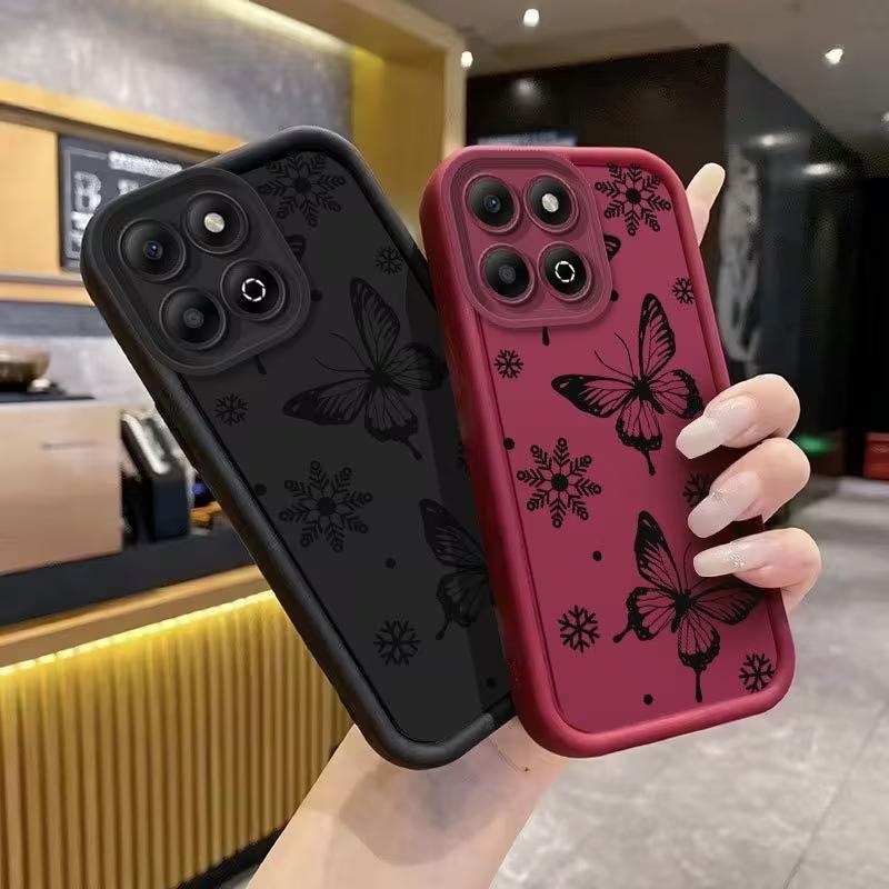 2026 New Butterfly Apple 17promax Mobile Phone Case iPhone16E Advanced Feeling Good-looking 15pro Internet Celebrity
