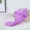 1pc Women Quickly Dry Hair Hat Soft Microfiber Super Absorbent Towels Shower Cap Bath Hats for Lady Turban Head Girls Hair Towel