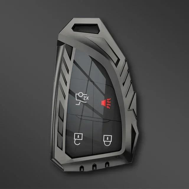 Car Key Cover Case for Chevrolet Tahoe Suburban for GMC Yukon for Buick ENVISION S Plus Avenir 2020 2021 2022 2023