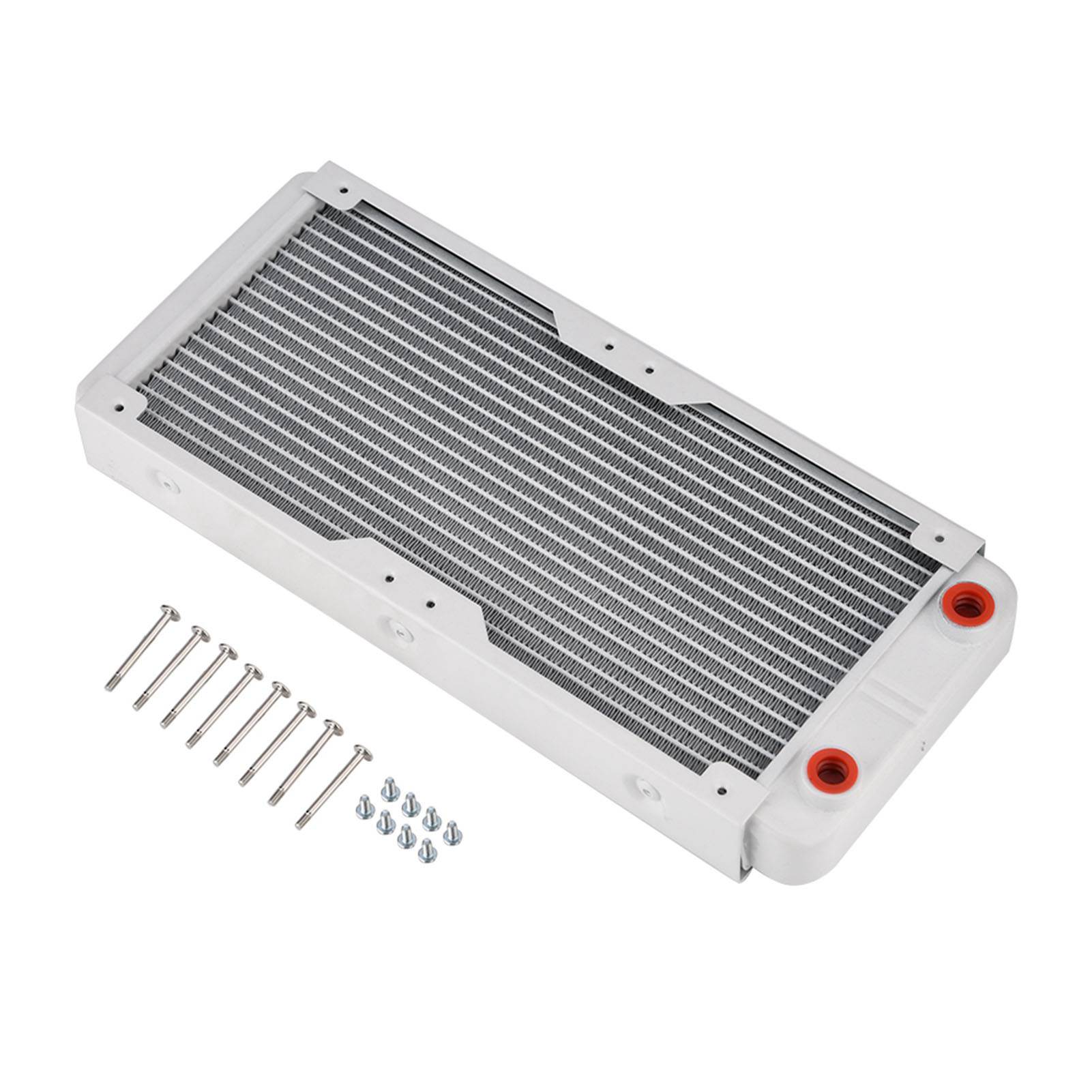 

Aluminum Ht Sink Computer Water Cooling Liquid Ht Exchanger White (240mm)