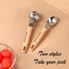 Heavy-Duty Stainless Steel Ice Cream Scoop , Multi-Purpose Dessert Spoon for Ice Cream, Fruit, Parties, Restaurants
