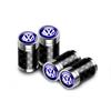 MPSGW1 Car Accessories Carbon Fiber Wheel Tire Valve Caps Stem Case for Volkswagen Golf Tiguan Jetta GTI Bora VW R Polo Passat Rline