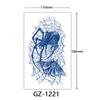 Herbal Tattoo Stickers, Juice Tattoo Stickers, Semi-Permanent English Letter Tattoo Stickers Tattoo