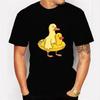 Мужская футболка с коротким рукавом Double Duck Классическая футболка Топы Графическая футболка Харадзюку Уличная одежда Модный тренд Мужские фирменные футболки