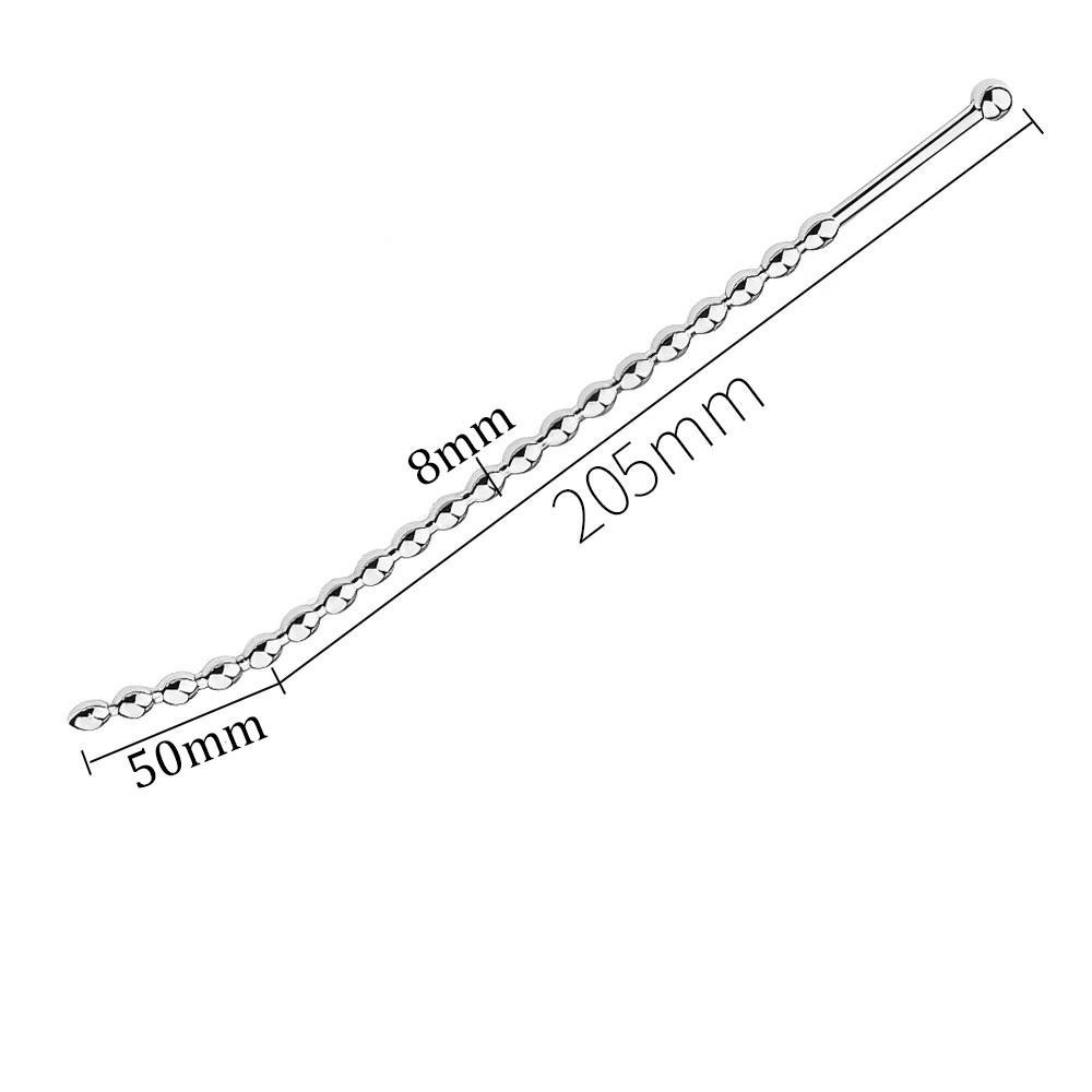 Penis Plug Metal Urethral Dilator Sounding Rod Adult Sex Toys For Men Cock Uretra Dilatation Stainless Steel Urethral Sounds