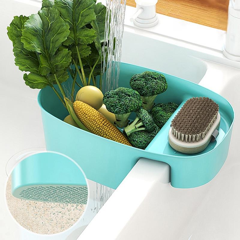 Kitchen Sink Strainer Sink Filter Food Vegetable Sink Stopper Drain Filter Colander Basket Anti-blocking Household Gadgets
