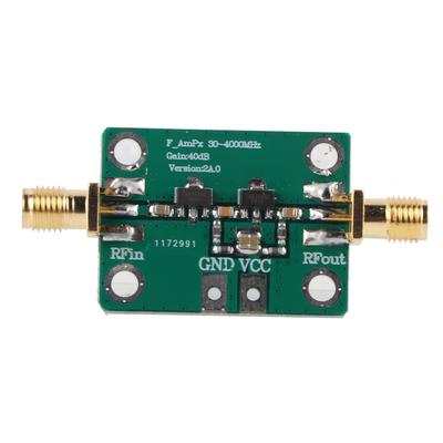 30?Módulo amplificador de banda ancha RF de 4000 MHz y 40 dB de ganancia para FM, HF, VHFUHF