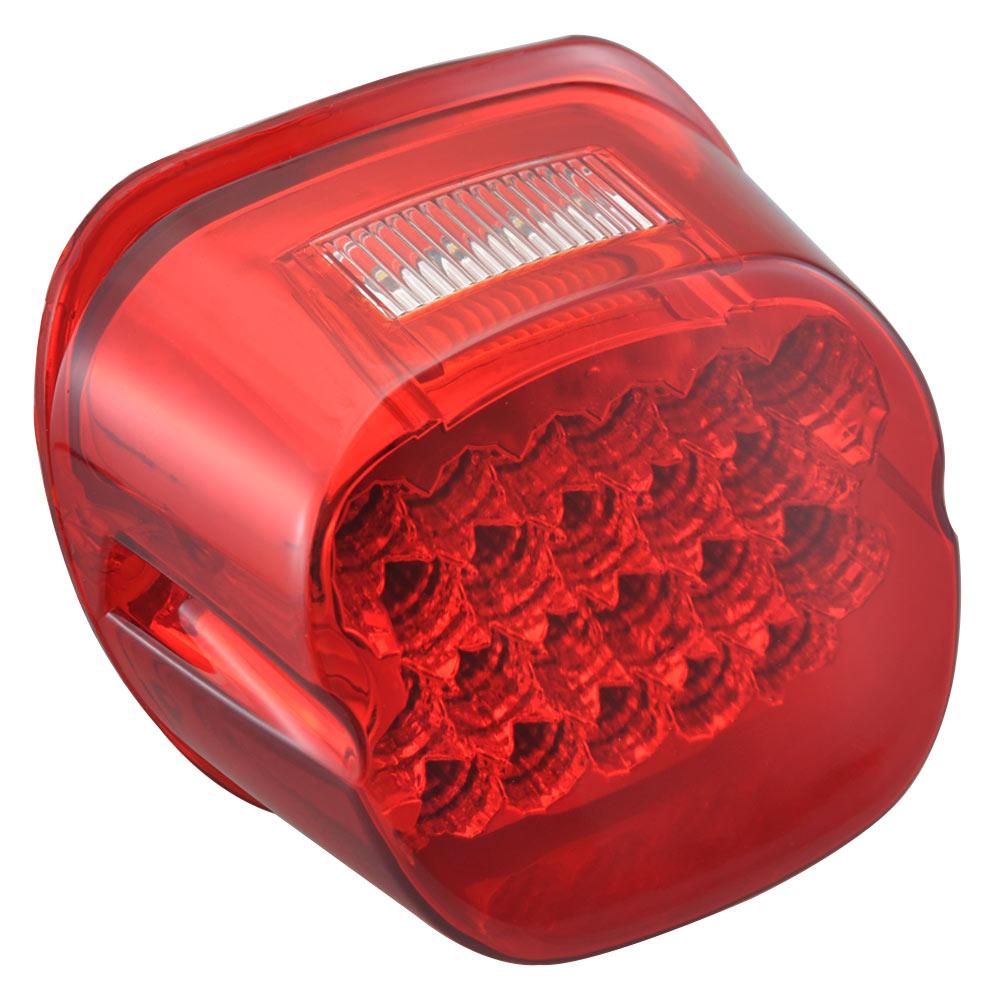 Motorcycle LED Taillight Rear Brake Light For Harley Touring Road King Electra Street Glide FXDL 1999-2008 Turn Signal Tail Lamp