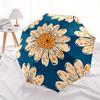 1pc Daisy Pattern Automatic Umbrella - 8-Rib Foldable Design, Outdoor Adventures, and Family Celebrations yy250829085