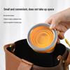Collapsible Silicone Water Cup - Portable, Multifunctional, Candy Colors