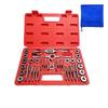Wellvie Classy Tap and Die Set for Thread Screw Hole and Bolt Adjustable Tap Tool for and Maintenance [40-piece Set] Correction, Repair, Repair,