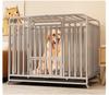 Indoor Dog Cage with Toilet Separation for Small to Large Breeds, Ideal for Golden Retrievers and Labradors