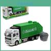 Umweltfreundlicher Die-Cast Müllwagen Spielzeug mit Mülltonne Für Kinder Weihnachtsgeschenk