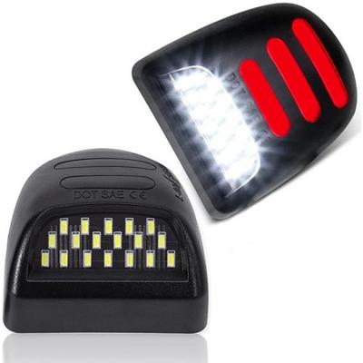 LED License Plate Light Lamp For Chevy Silverado For GMC Sierra Yukon 1500 2500/