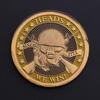 Heads We Win Tails You Lose Skull  Plated Commemorative Challenge Coins Art