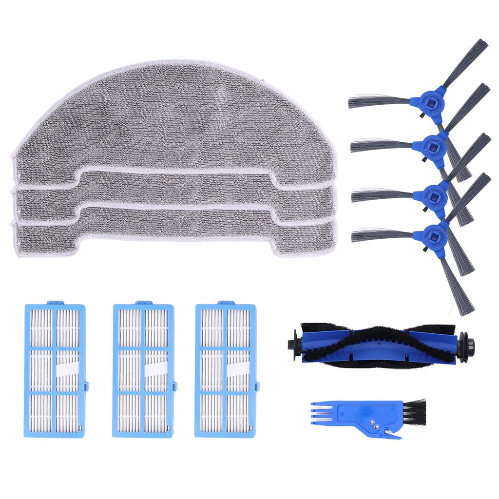 Kit per Aspirapolvere Robotico con Spazzola Laterale Panno Filtro Spazzola Principale per Proscenic 850T Tute per la Pulizia