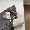 Strukturierte Litschi-Muster Handtasche Damen Neue trendige und modische Pendler-Umhängetasche Sommer Vielseitige Messenger Bag