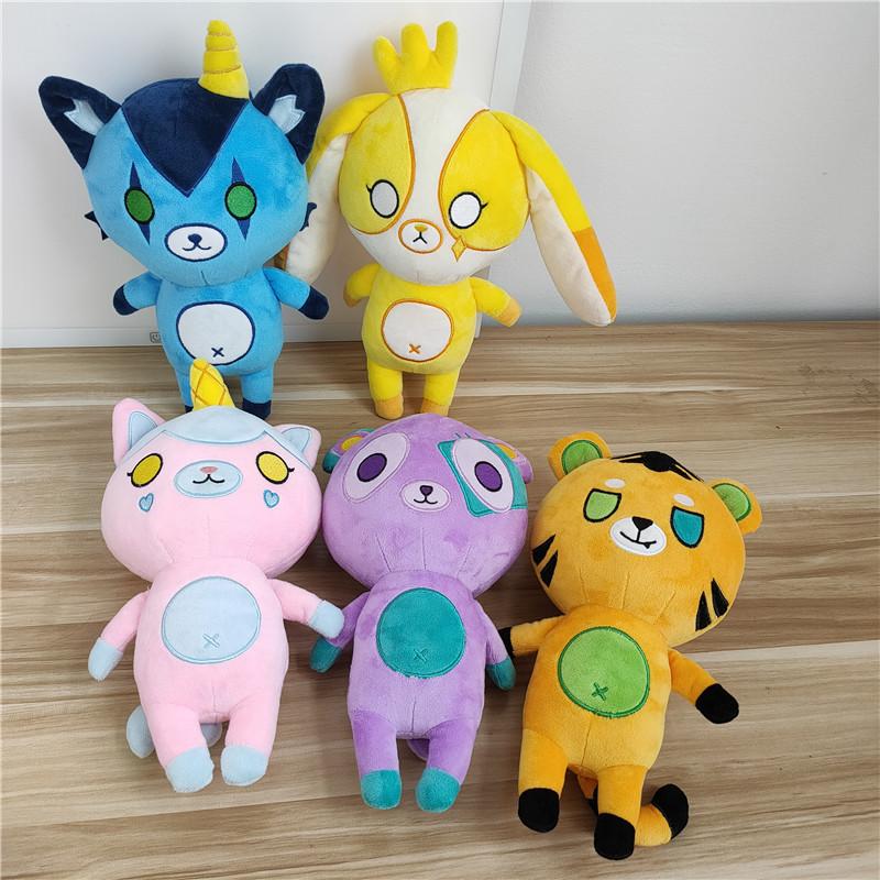 25cm Funneh Plush Toy Its The Krew Merch Teddy Bear Stuffed Dolls Cartoon Animals Plushie Pillow Itsfunneh Peluche Birthday Gift