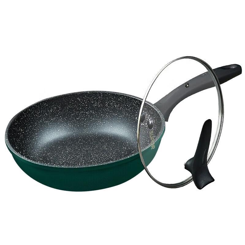 Supor Maifan Stone Non-Stick Wok - Induction & Gas Cooktop Compatible