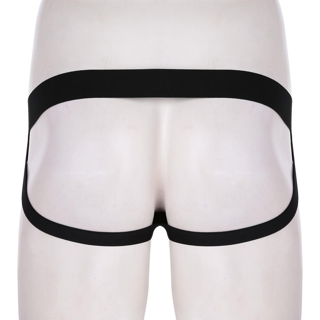 Men's Jock Strap Faux Leather Hot Thong Underwear