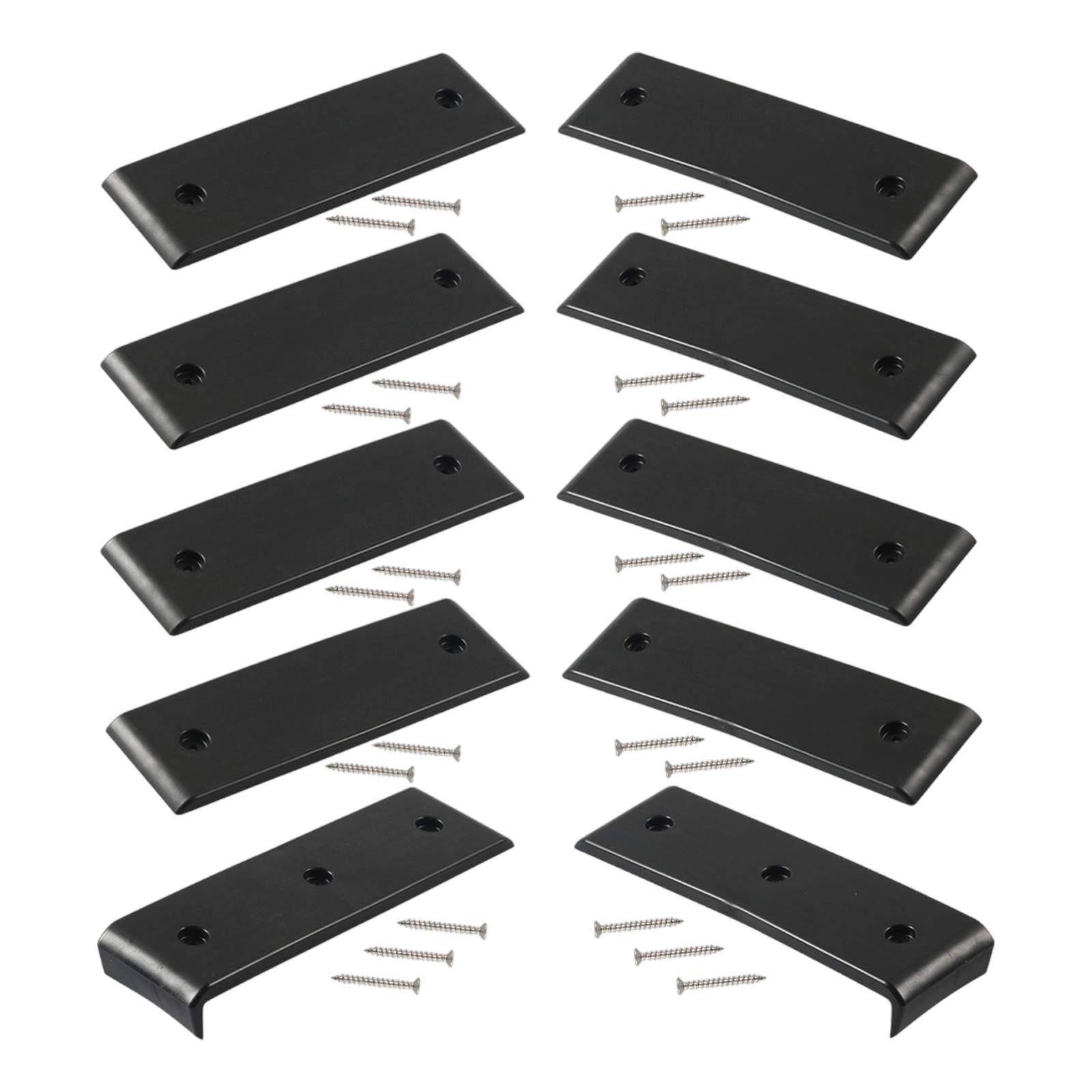 

Heavy Duty Marine Trailer Bunk Pads Easy to Install Trailer Support Pads Adjustable Boat Bunk Pads for Yachts & Ships чорний