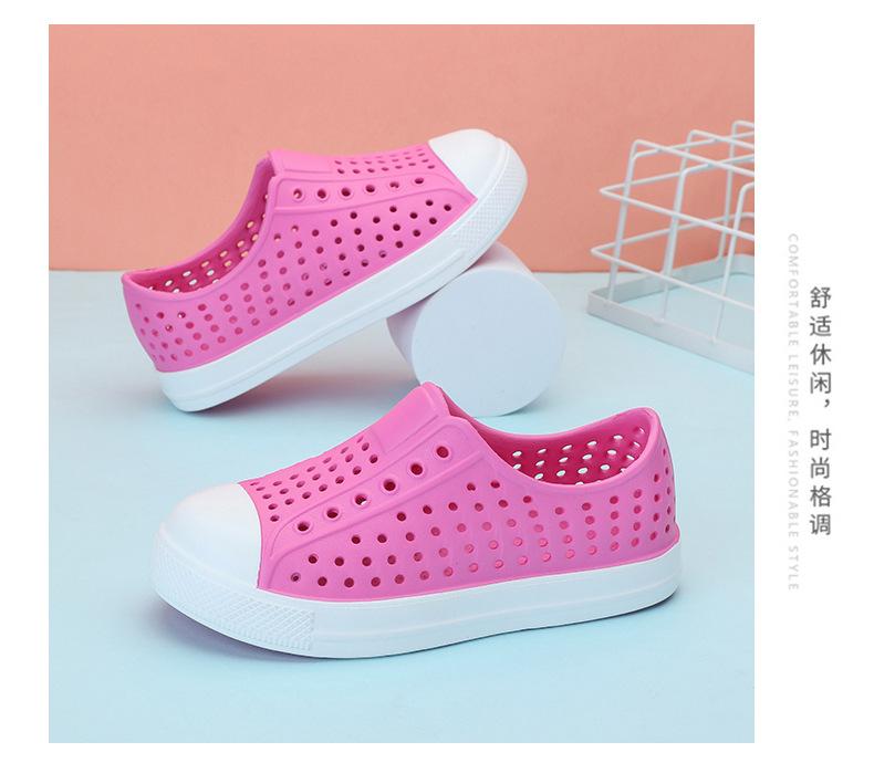 

2026 Новая детская обувь Летняя дышащая быстросохнущая водная обувь с дренажными отверстиями Сандалии для мальчиков и девочек 24-34 33