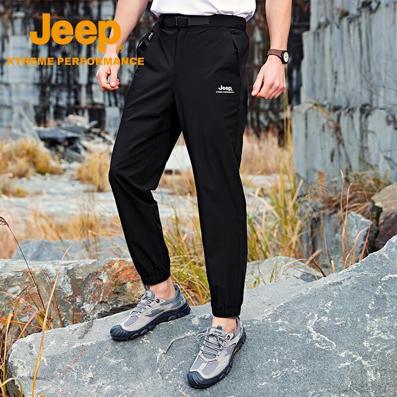 

JEEP Men s Elastic Water-Repellent Casual Pants XL