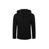 Adidas Sports Casual Hooded Zip-Up Jacket Men Outerwear Black FP8206
