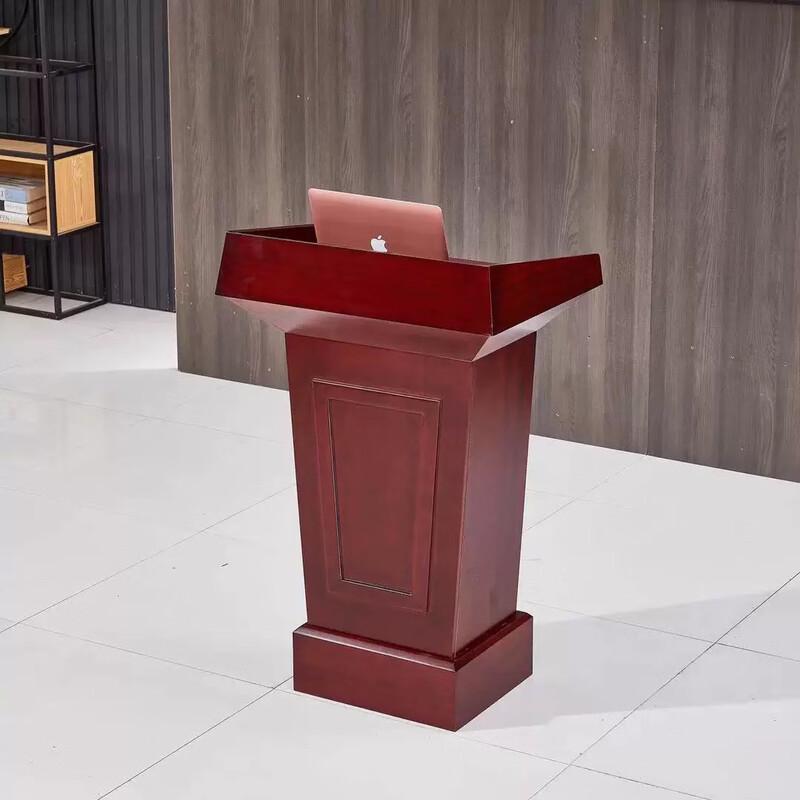 Jun Ding Ying C-Style Solid Wood Podium