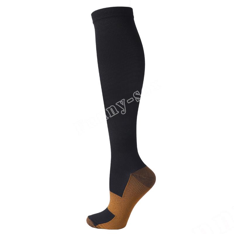 26 Styles Compression Candy Color Stocking Blood Circulation Promotion Slimming Compression Socks Anti-Fatigue Comfortable Socks
