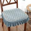 1pc Chair Mat, Four Seasons European Household Non-slip Chair Mat, Thickened Dining Chair Mat, Seat Cushion, Stool Cover, Seat Cushion, Butt Cushion