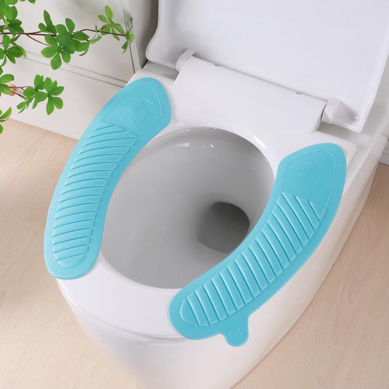 Eva Toilet Seat Cover Mat Summer Soft Washable Closestool Mat Seat Case Toilet Lid Pad Cover Bathroom dropshipping